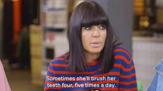 Claudia Winkleman shares her parenting little white lies [upl. by Fritze]