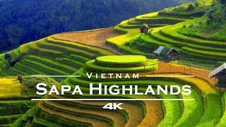 SaPa Vietnam 🇻🇳  by drone 4K [upl. by Atnoed]