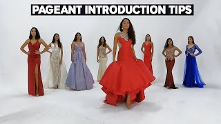 Beauty Pageant Introduction Tips  How To Win Your Pageant [upl. by Jorie]