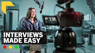 How to Shoot Cinematic Interviews  10 Easy Steps [upl. by Candi769]