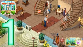 Homescapes Gameplay Walkthrough Part 1  Day 1 Memories iOS Android [upl. by Amsaj408]