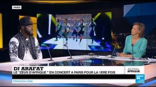 DJ Arafat en interview sur FRANCE 24 en 2014 [upl. by Tower]