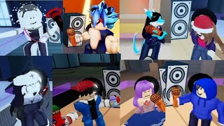 Roblox Funky Friday Promenade But Everyone Sings It Sharv Version [upl. by Inaj]