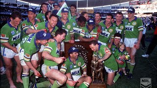 Canberra Raiders Greatest Ever Team [upl. by Sinnej]