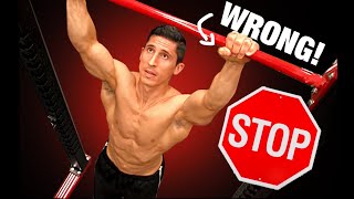 NEVER DO PULLUPS LIKE THIS  10 Most Common Mistakes [upl. by Malva]