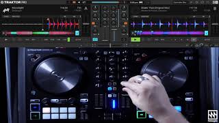 DJing with the Traktor Kontrol S2 Mk3 [upl. by Aleakim606]