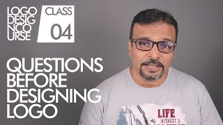 Questions to Ask your Client  Logo Design Course Class 4  UrduHindi Eng Sub [upl. by Sitruk988]