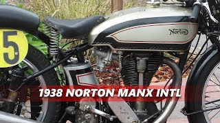 1938 Norton Manx International [upl. by Brebner]