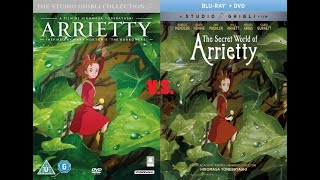 The Secret world of Arrietty Dub comparison [upl. by Acirtal580]