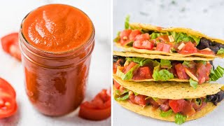 The BEST Taco Sauce Recipe  Homemade with simple ingredients [upl. by Gonta]