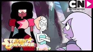 Steven Universe  Pearl and Garnet Upset Amethyst  Tiger Millionaire  Cartoon Network [upl. by Reiner189]