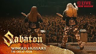 SABATON  Winged Hussars Live  The Great Tour  Warsaw [upl. by Mata]