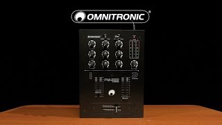 Omnitronic PM222 2Channel DJ Mixer  Gear4music [upl. by Ycaj]