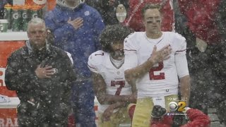 Kaepernick Takes A Knee At Soldier Field Both Sides Have Something To Say [upl. by Rennat]