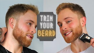 How To Trim Your Beard [upl. by Nolek]