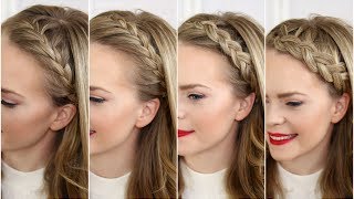 Four Headband Braids  Missy Sue [upl. by Winna]