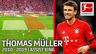 Thomas Müller Analysis  What Makes Him Bayerns and the Past Decades Assist King [upl. by Starinsky677]