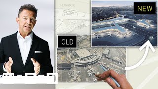 Airport Expert Creates the Ideal Layout for LaGuardia Airport New York  WIRED [upl. by Greg]