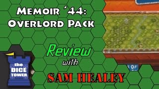 Memoir 44 Overlord Review  with Sam Healey [upl. by Dahsar]