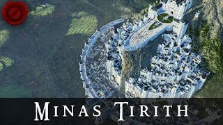 Minecraft Middle Earth  Minas Tirith  Cinematic Showcase [upl. by Masao]