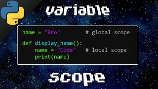 Python variable scope 🔬 [upl. by Sivle]