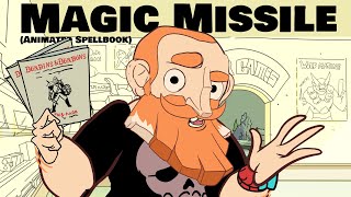 Animated Spellbook Magic Missile [upl. by Catarina]