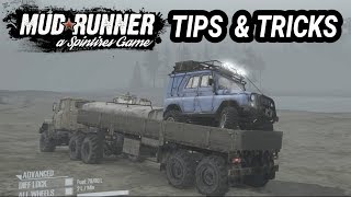 SnowRunner vs MudRunner Comparision  Gameplay Features [upl. by Nerro]