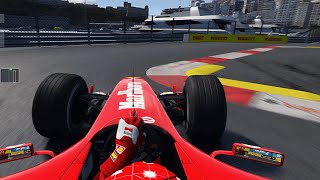 Ferrari F2004  Monaco 2022  Assetto Corsa [upl. by Xenia815]