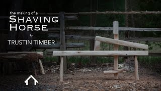 The Roy Underhill  DIY Shaving Horse build [upl. by Lewej924]