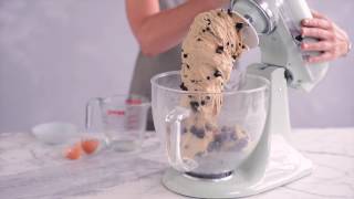 How to knead with a KitchenAid dough hook [upl. by Lemuela]