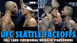 UFC Fight Night 252 Full Card Final Faceoffs  UFC Seattle  Ceremonial WeighIns [upl. by Chariot]