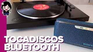 Un TOCADISCOS Sony para tus vinilos ¡con BLUETOOTH  ChicaGeek [upl. by Aihsad]