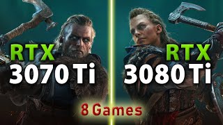 RTX 3070 Ti vs RTX 3080 Ti  1440p 4K [upl. by Vick]