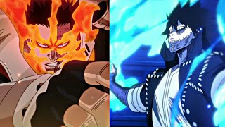 Endeavour Vs Dabi DUB  Car Chase Scene  My Hero Academia Heroes Rising [upl. by Brigitta]