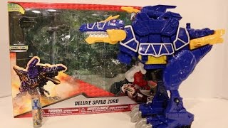 Deluxe Spino Zord Review Power Rangers Dino Super Charge [upl. by Jesselyn169]