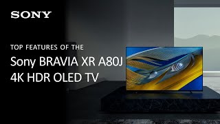 Sony BRAVIA XR A80J 4K HDR OLED TV  Product Overview [upl. by Carson976]