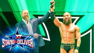 Triple H embraces Tommaso Ciampa NXT Stand amp Deliver 2022 WWE Network Exclusive [upl. by Reniar]