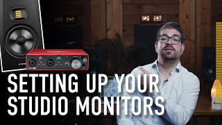 How to Setup Your Studio Monitors With an Audio Interface  ADAM Audio [upl. by Varuag]