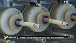 Toxicité des cigarettes  les fabricants nous mententils [upl. by Ubald]