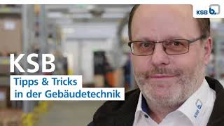 KSB I Tricks in der Gebäudetechnik – Einstellung der Heizungspumpe Calio S German [upl. by Assiluy]