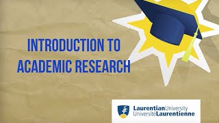 Introduction to academic research [upl. by Whetstone]