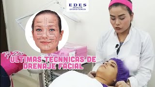 Últimas Técnicas De Drenaje Facial 💆‍♀️ EDES [upl. by Alphonse]