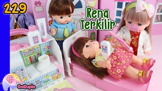 Mainan Boneka Eps 229 Rena Terkilir  GoDuplo TV [upl. by Euqirne]