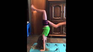 STRETCH BACKBEND CHEER DANCE YOGA STRETCH HOW TO DO A BACKBEND [upl. by Skelton]