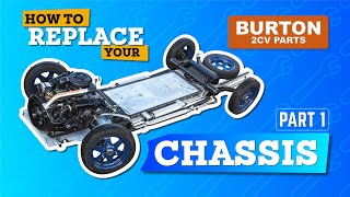 Replace a 2CV Chassis  Part 1 Disassembly  BURTON 2CV PARTS [upl. by Tammie]