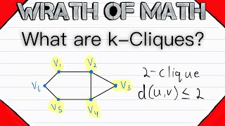 What are kCliques  Graph Theory [upl. by Oneida]