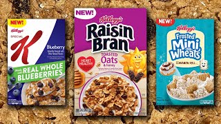 2021 New Kelloggs Cereals [upl. by Nelrah]