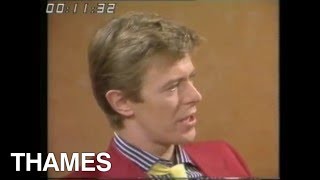 David Bowie  Interview  Afternoon plus  1979 [upl. by Artamas]