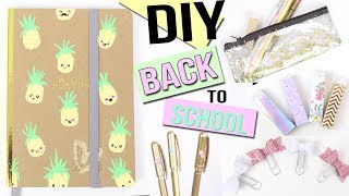 DIY BACK TO SCHOOL KAWAII ┋ PAILLETTES amp DORÉES Francais [upl. by Suivart]