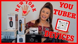 Compras em Nova York  Youtuber Devices [upl. by Loesceke]